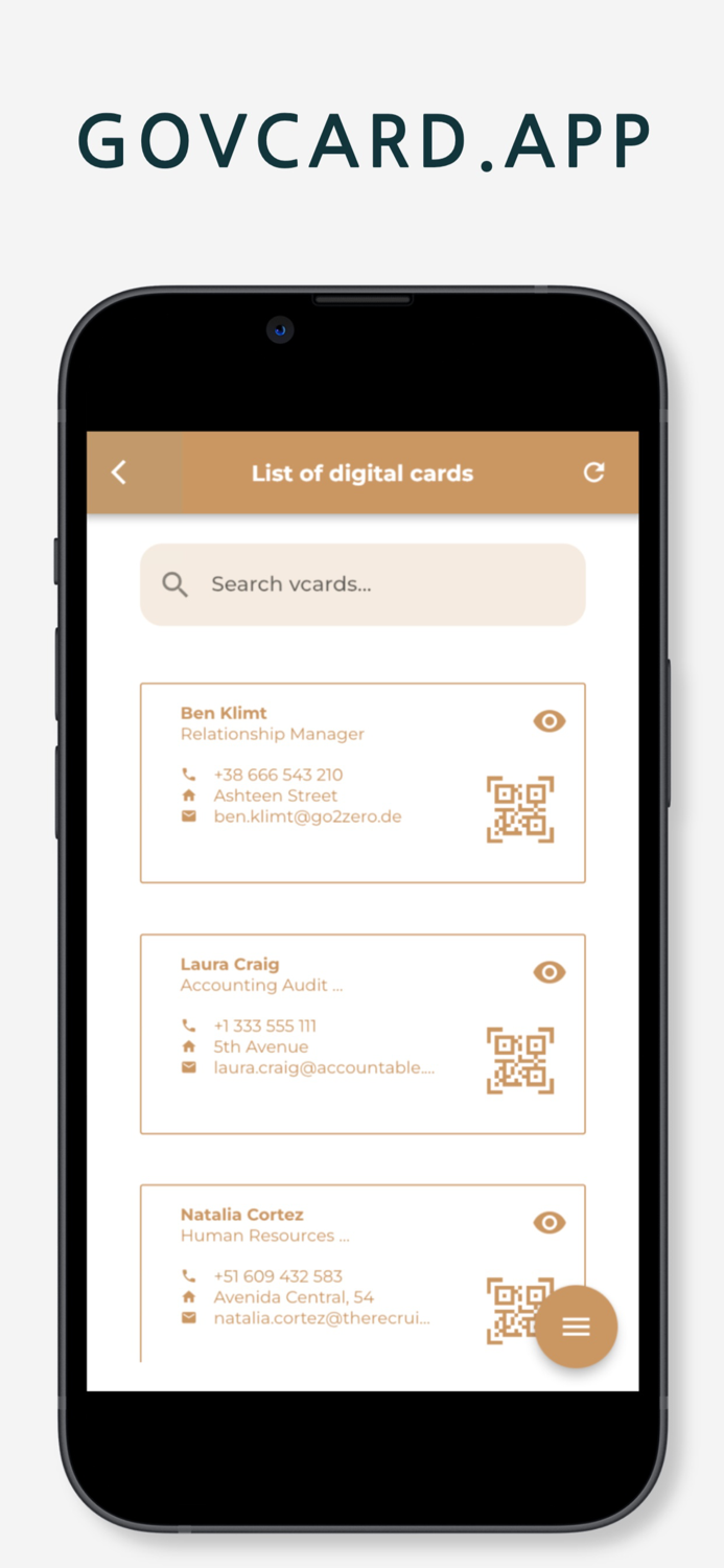 Govcardapp