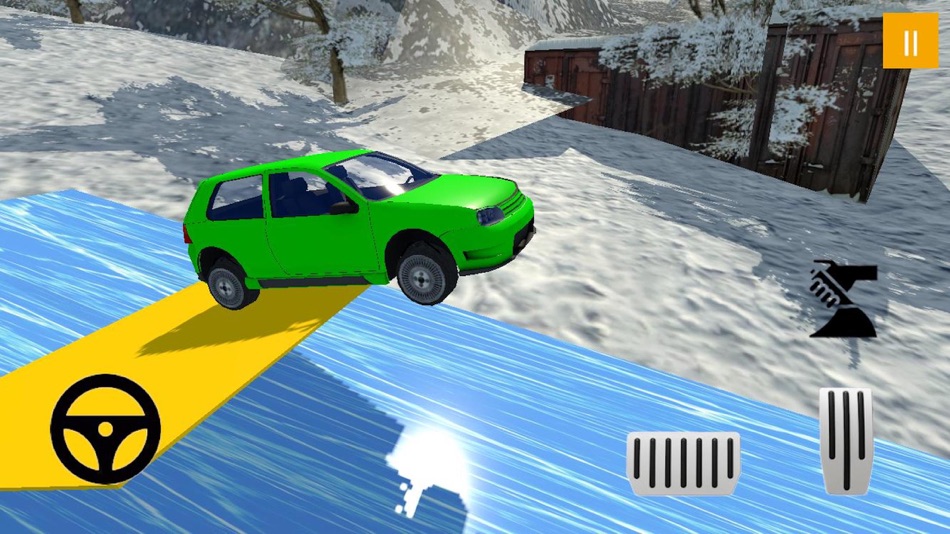 #2. Snow Car Crash Simulator Beam (iOS) Podle: Syed Ahmed