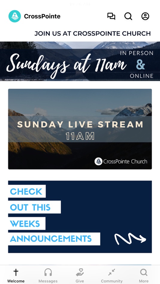 #1. CrossPointe Church Bothell (iOS) 由: First Baptist Church of Bothell, WA, INC