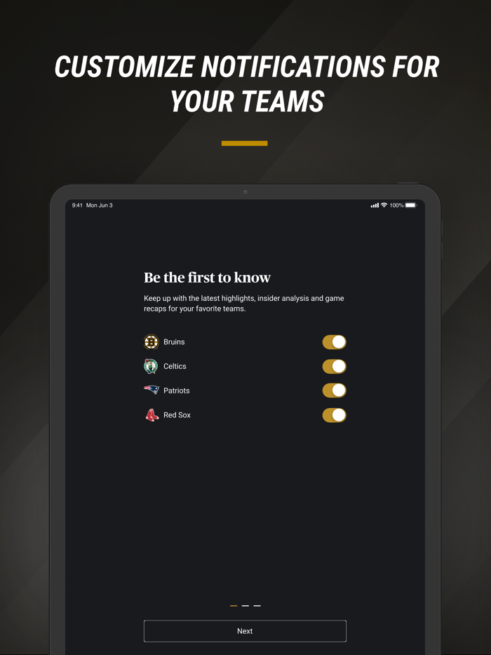 NBC Sports Boston Team News