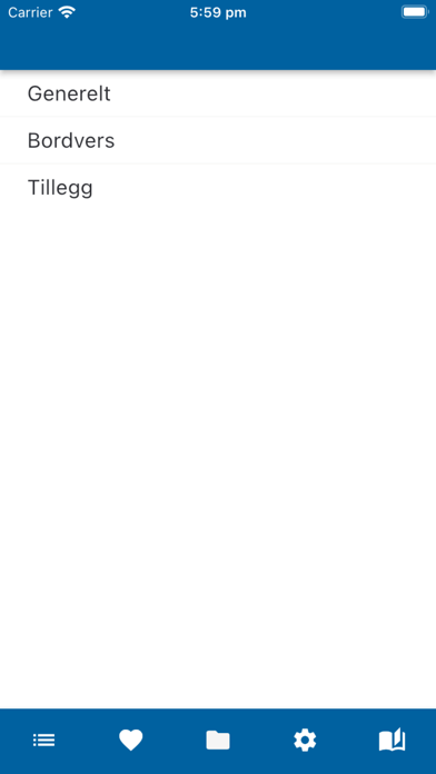 Åndelige sanger og salmer Screenshot