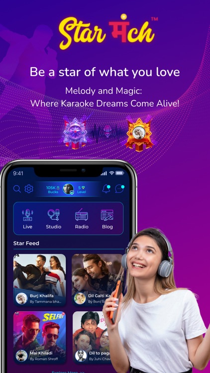 StarManch: Sing Karaoke & Chat