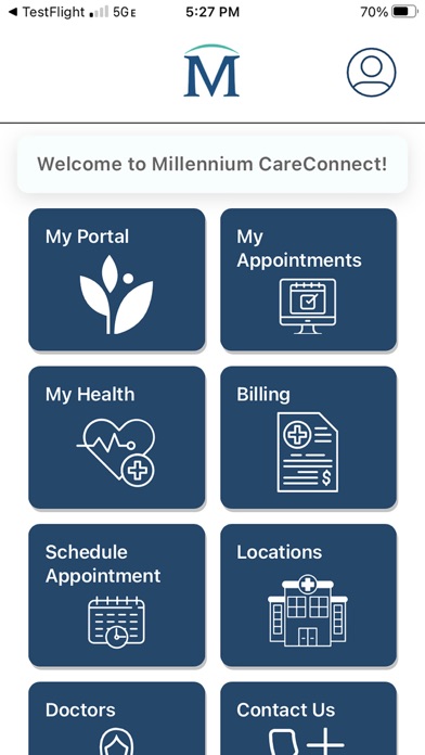 Millennium CareConnect Screenshot