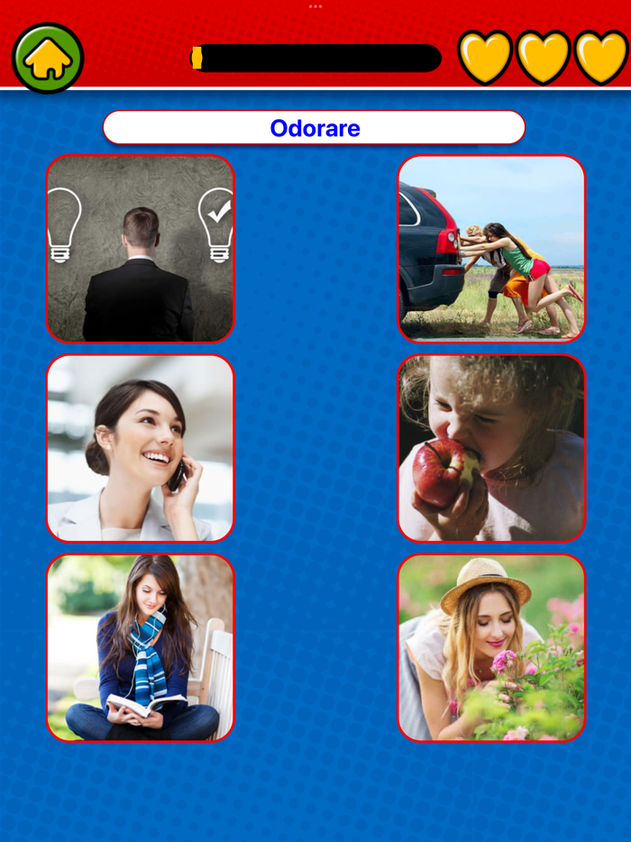 Game to learn Italian