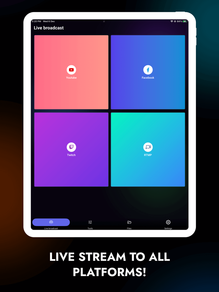 Live Stream Screen Recorder