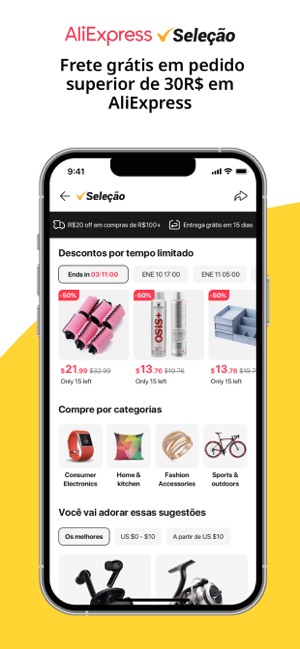 AliExpress: como encontrar lojas com produtos no Brasil