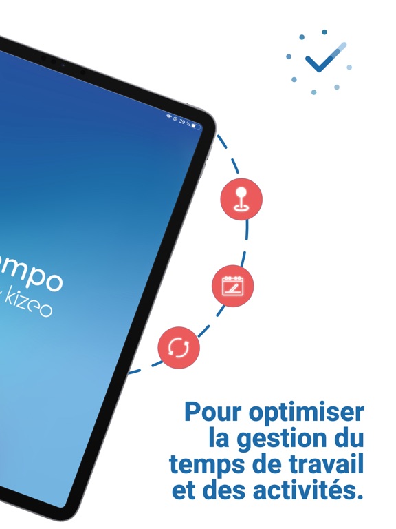 Screenshot #5 pour Kizeo Tempo - Badgeuse mobile