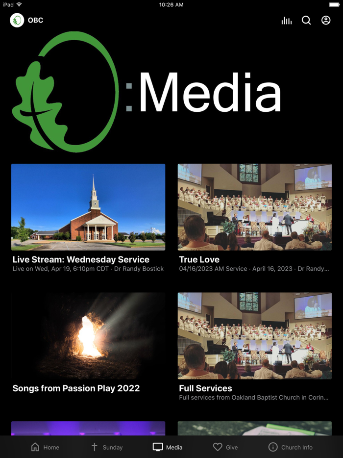 Oakland Baptist Church OBC