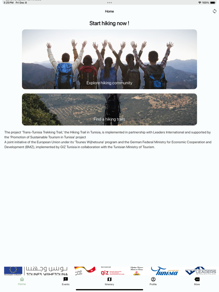 Trans Tunisia Trekking Trail