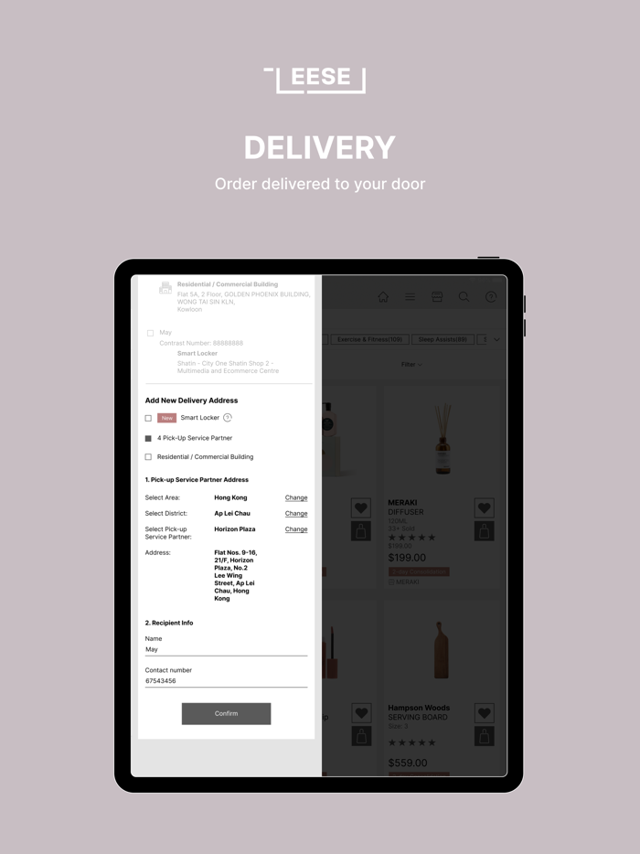 EESE Shop Online With Ease