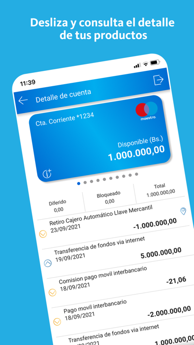 Mercantil Banco Screenshot 3 - AppWisp.com Mercantil Banco Screenshot 3 - AppWisp.com