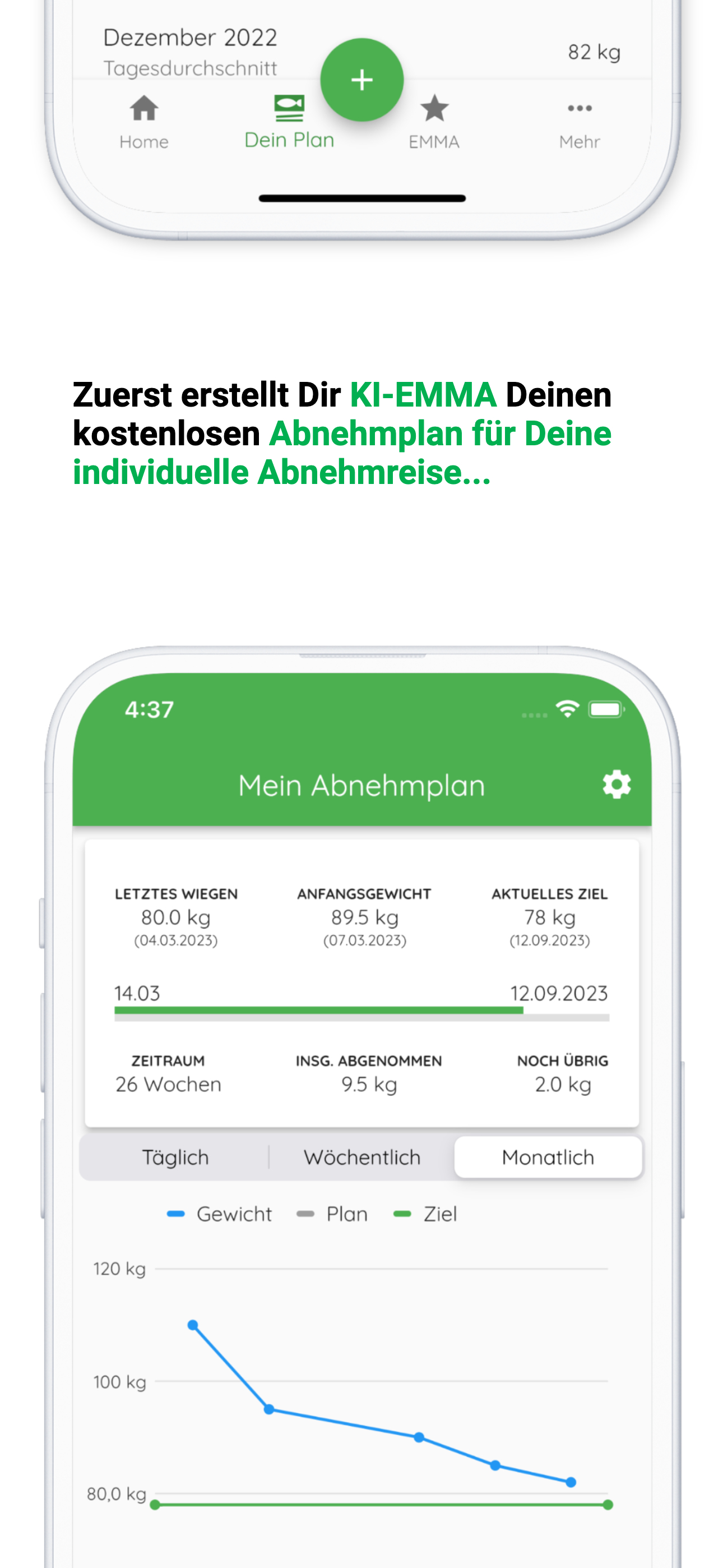 AbnehmCoach mit Abnehmplan screenshot 3