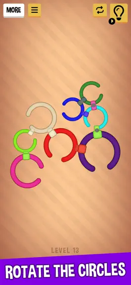 Game screenshot Untie the Rings: Circle Rotate mod apk