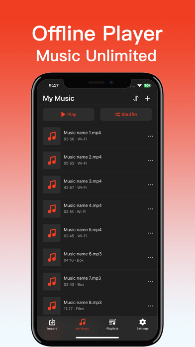 Offline Music - Cloud MP3のおすすめ画像2