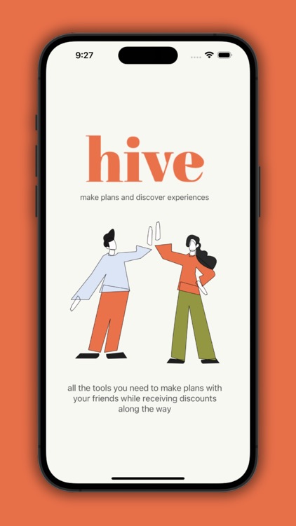 hive - make plans with friends