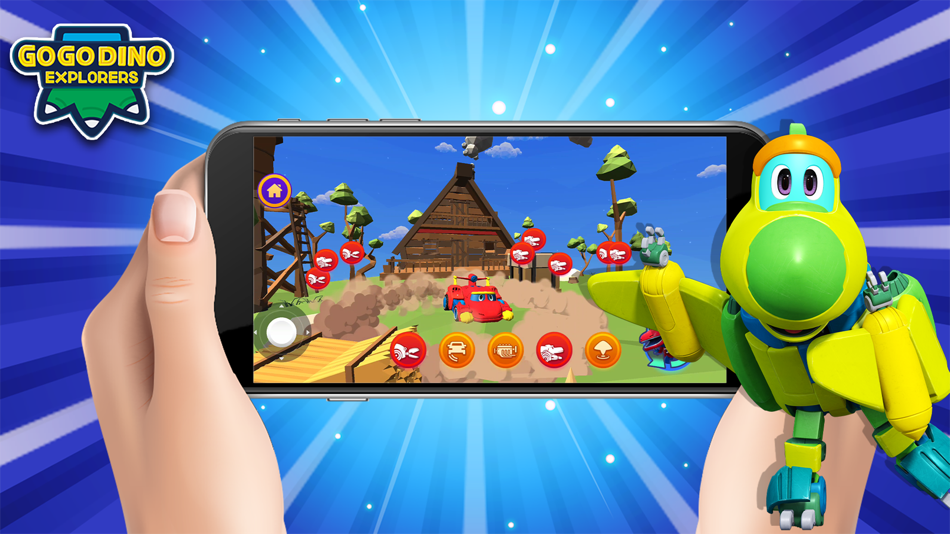 #3. GoGo Dino Robot (iOS) 由: Moggozi co.,ltd