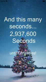 christmas countdown widget! iphone screenshot 3