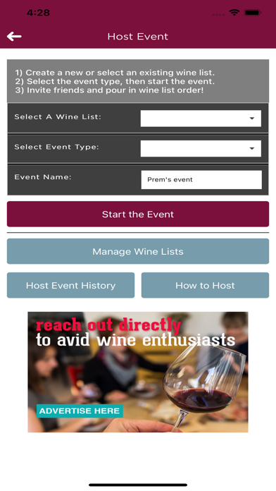 Wine Acuity Pro Screenshot