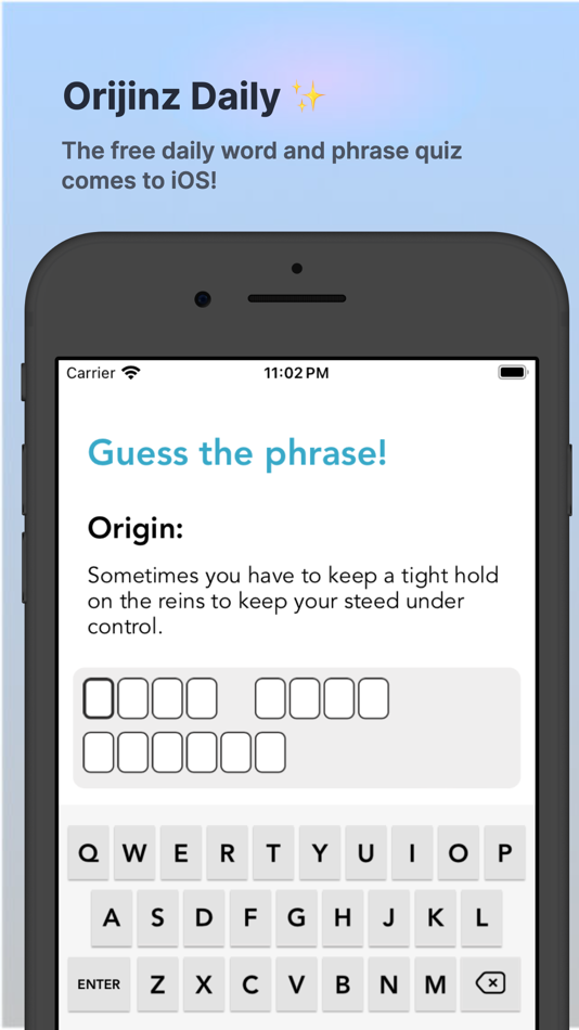#1. Orijinz Daily (iOS) 由: Entspire, LLC