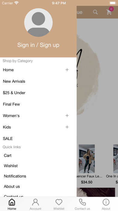 Trew Love Boutique Screenshot