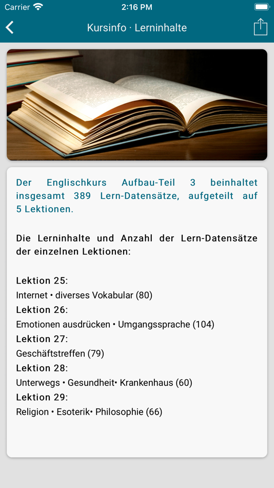#3. Englisch Aufbau 3 (iOS) Av: Alpha Institute & College S.L