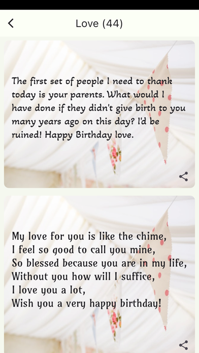 Birthday + Screenshot