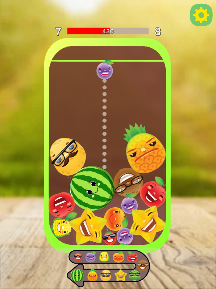 Watermelon game Merge 2048