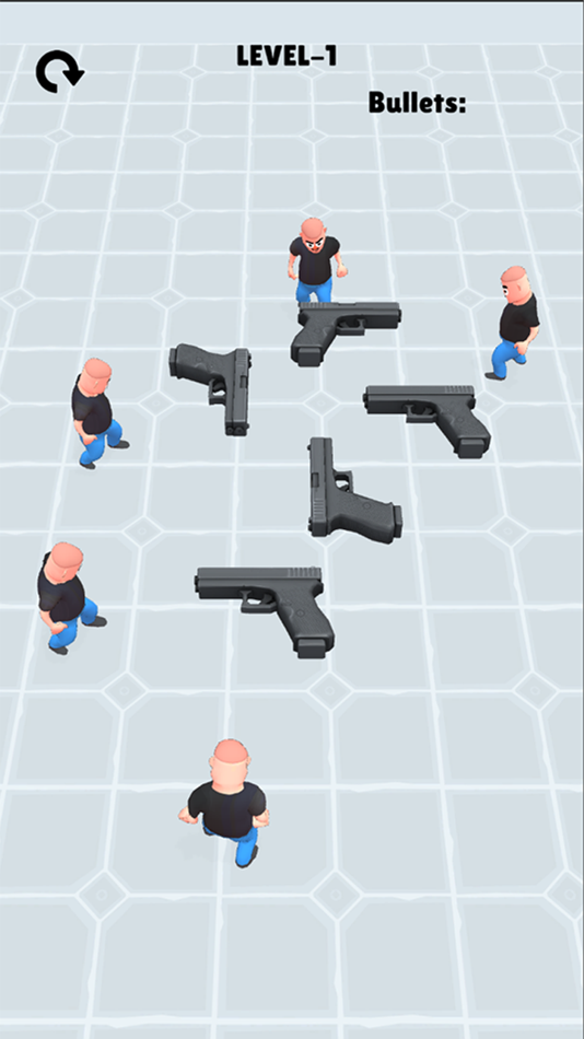 #3. Hyper Guns 3D (iOS) 由: funcell Games Pvt Ltd