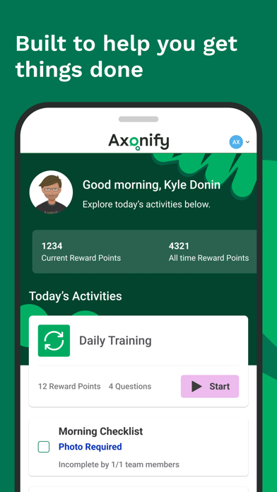 Screenshot #1 pour Axonify Mobile