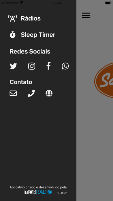 Rede Sara Brasil FM Screenshot