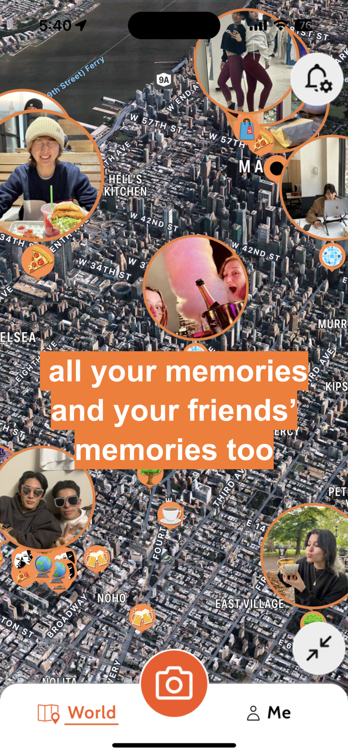 Ubiq spatial social media