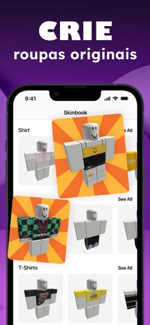 RoKins - Criar Skins Roblox na App Store