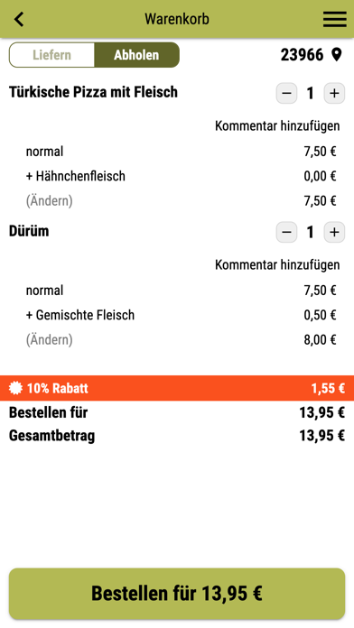 Elsa Pizzaservice & Döner Screenshot