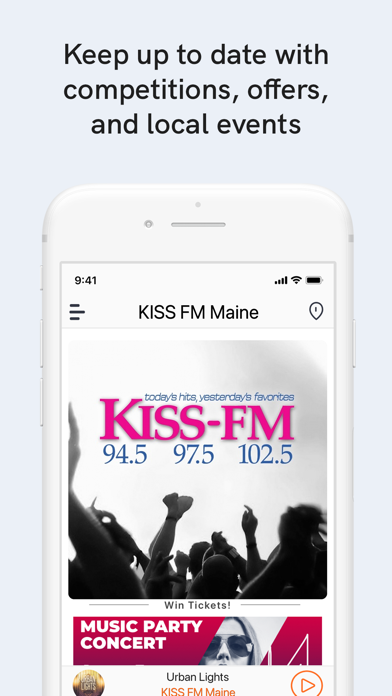 KISS FM Maine Screenshot