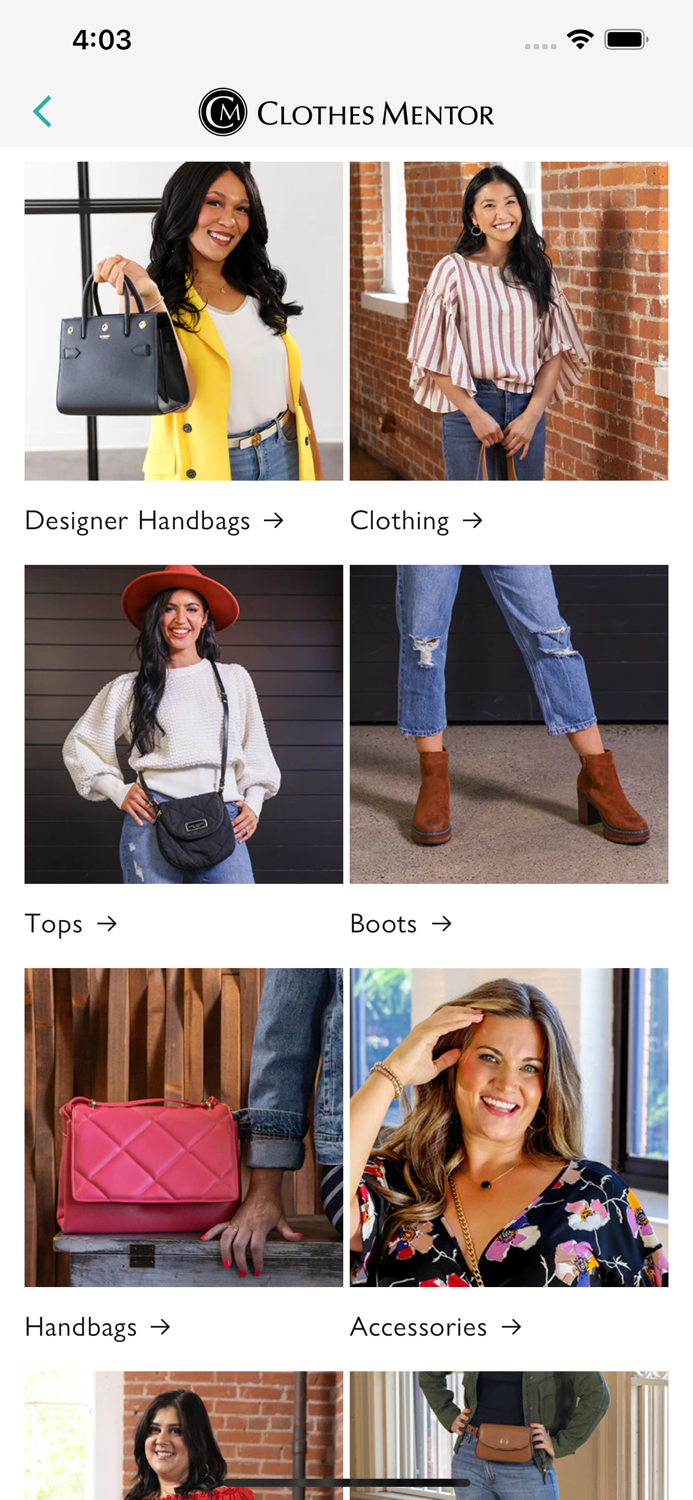 Clothes Mentor Women’s Resale