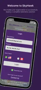 SkyHawk ConnectAnywhere screenshot #1 for iPhone