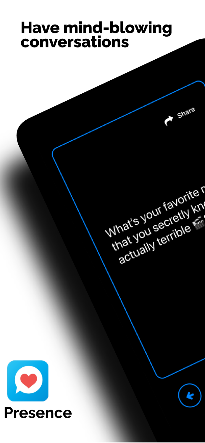 Presence Conversation Starter