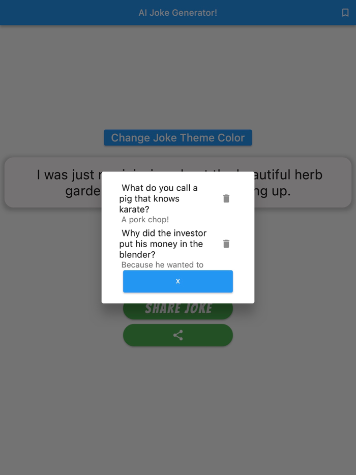 AI Punchline Joke Generator