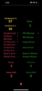 Tennis Pro Tracker screenshot #2 for iPhone