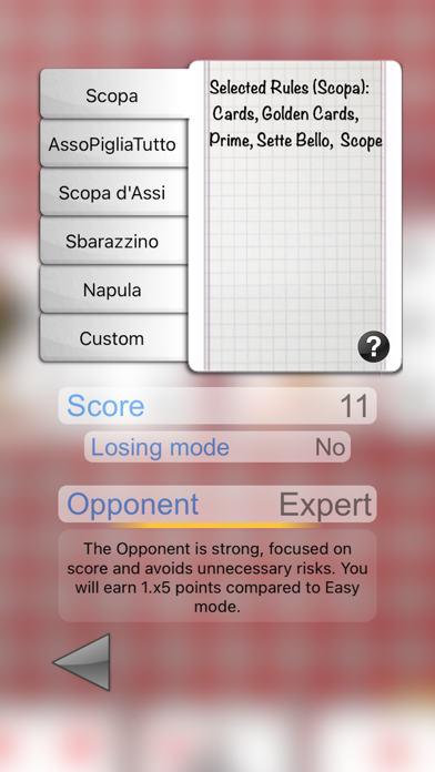 iScopa LE Screenshot