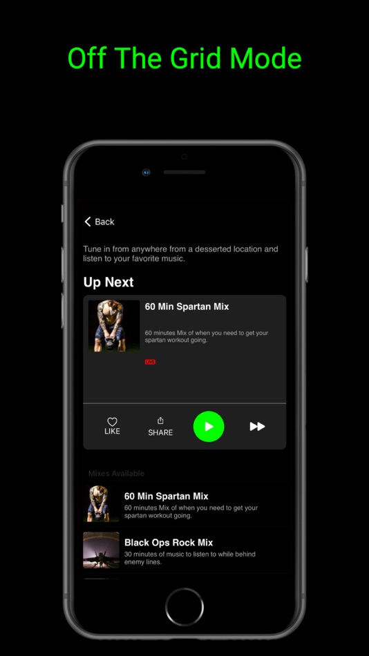 #5. Murph Workout Radio (iOS) 由: Bradley Thomas Design Group LLC