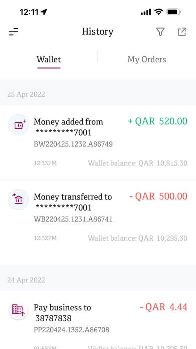 QNB Merchant Wallet Screenshot