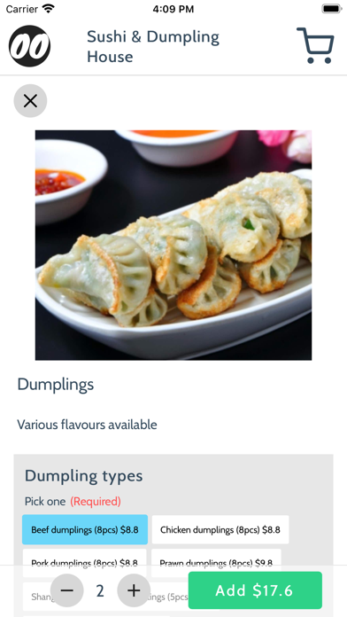 Sushi & Dumpling House Screenshot