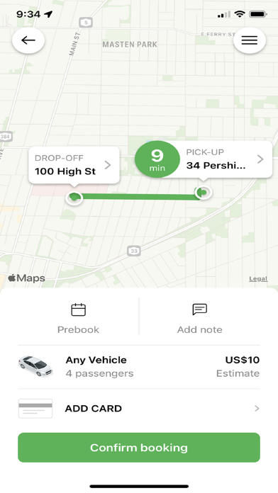 ZoomRide Health Screenshot