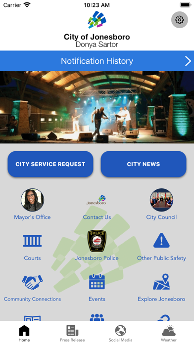 City of Jonesboro, GA Screenshot