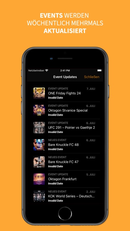 Fightevents screenshot-5