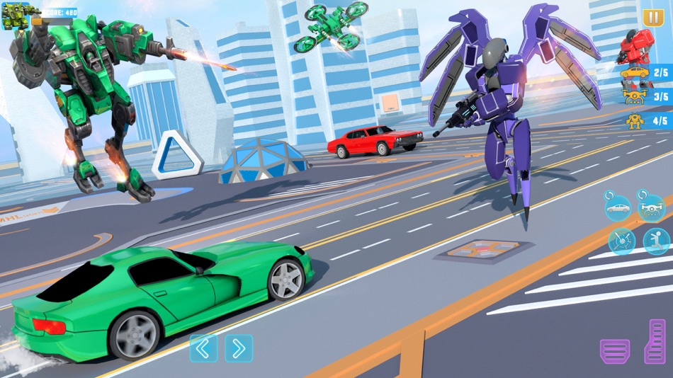 #4. Car Robot Transform - Strike (iOS) 来自: Hafiz Muhammad Sajid