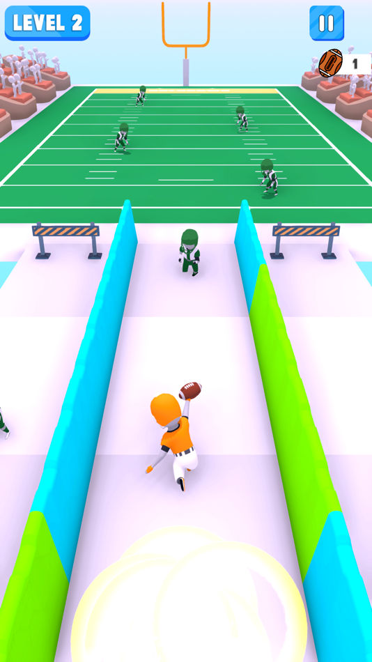#5. Rush 2 Touchdown (iOS) 由: Dumbbell Games Yazilim Anonim Sirketi
