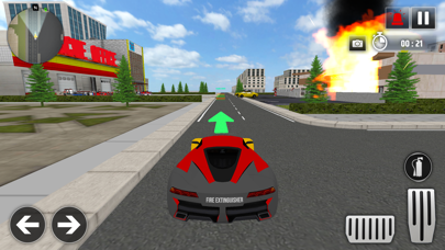 Fire Truck Simulator Rescue HQ Screenshot