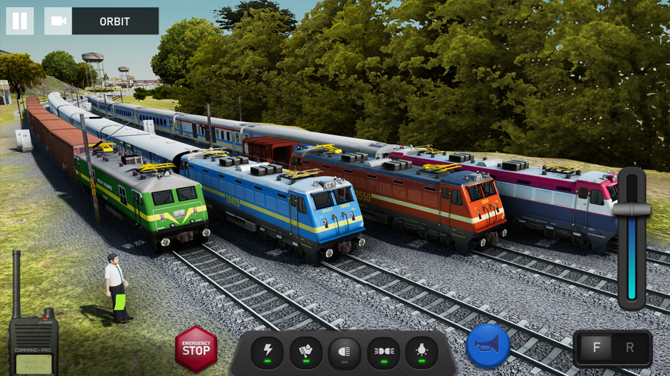 #3. Indian Train Simulator (iOS) 由: Highbrow Interactive